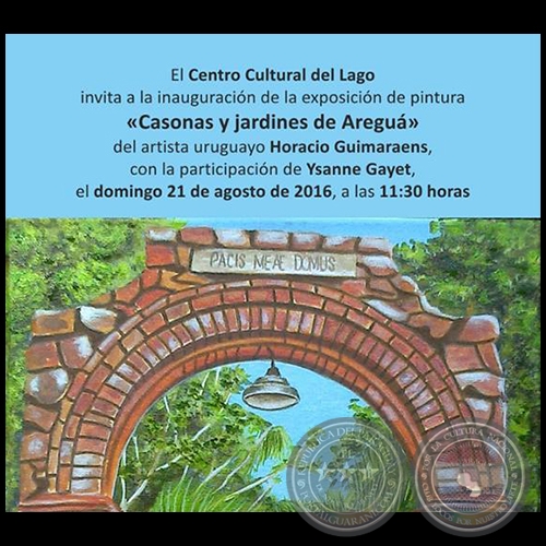 Casones y Jardnes de Aregu - Participacin de Ysanne Gayet - Domingo 21 de Agosto de 2016